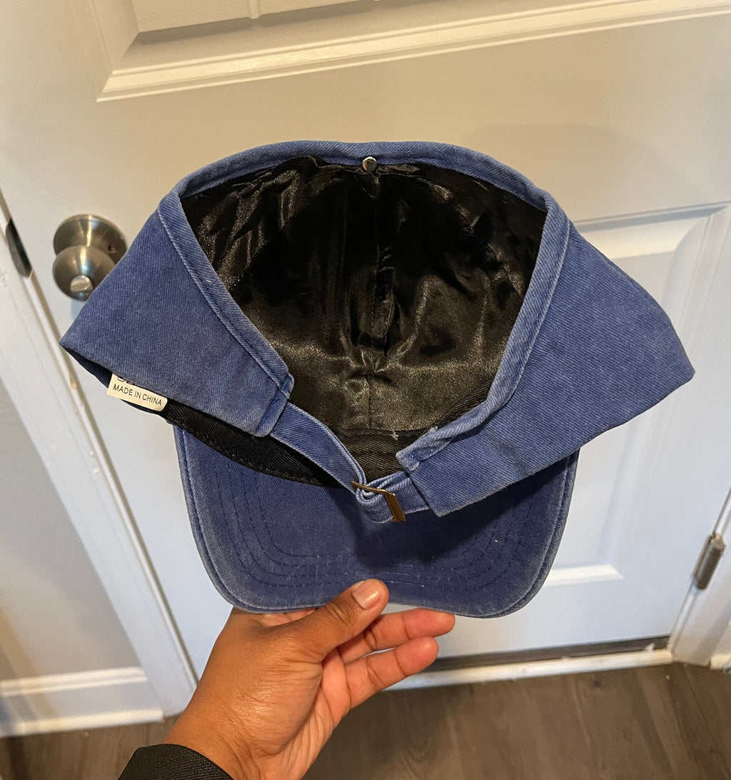 Satin Lined Baseball Cap