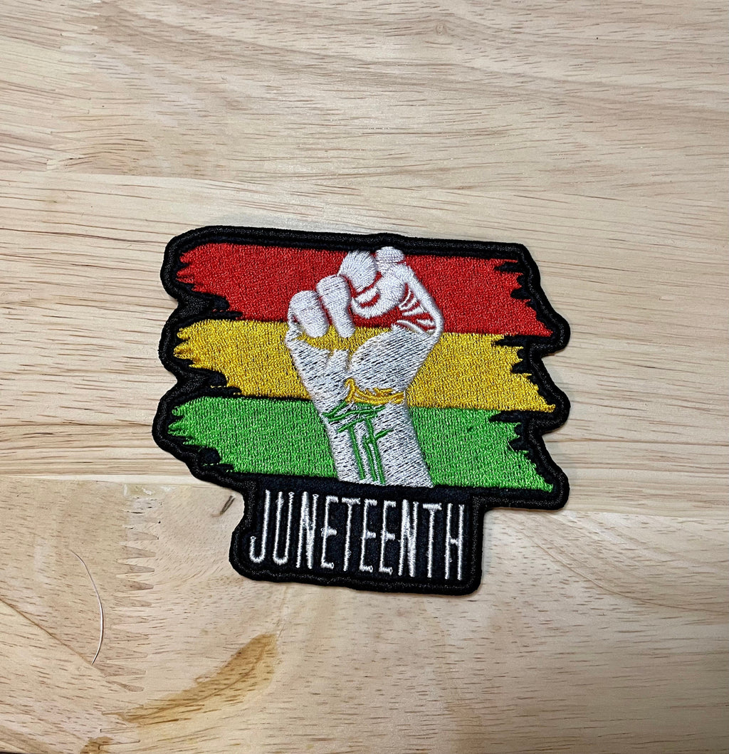 Afro Inspired Iron-on Patches: Juneteenth Patch