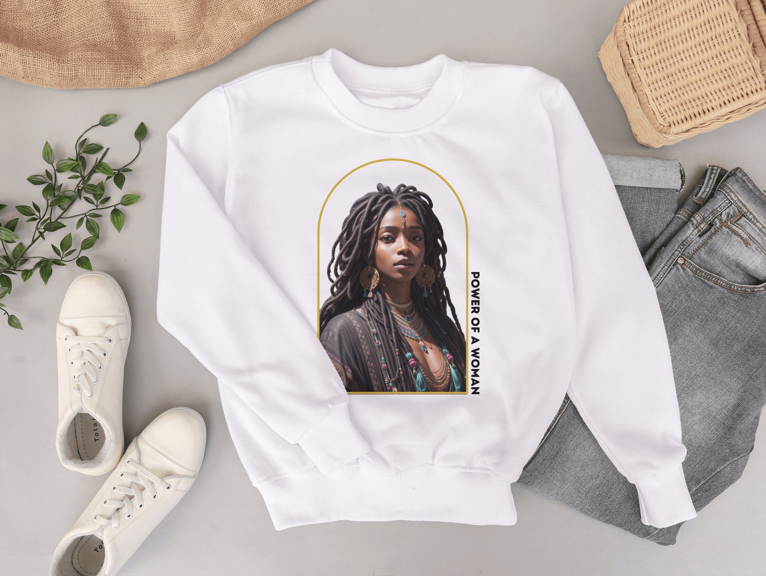 Power of a Woman Crewneck Sweatshirt