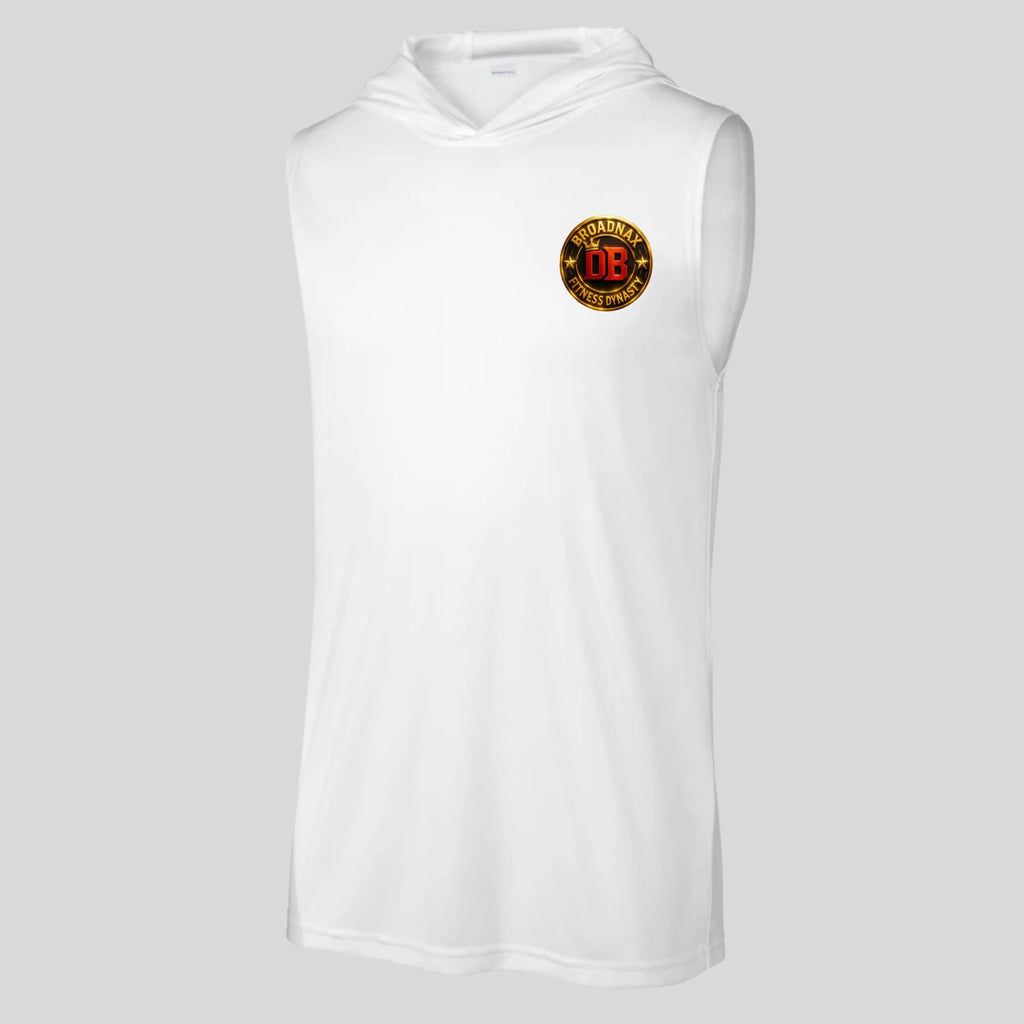 Broadnax Fitness Motivational Sleeveless Workout Hoodie