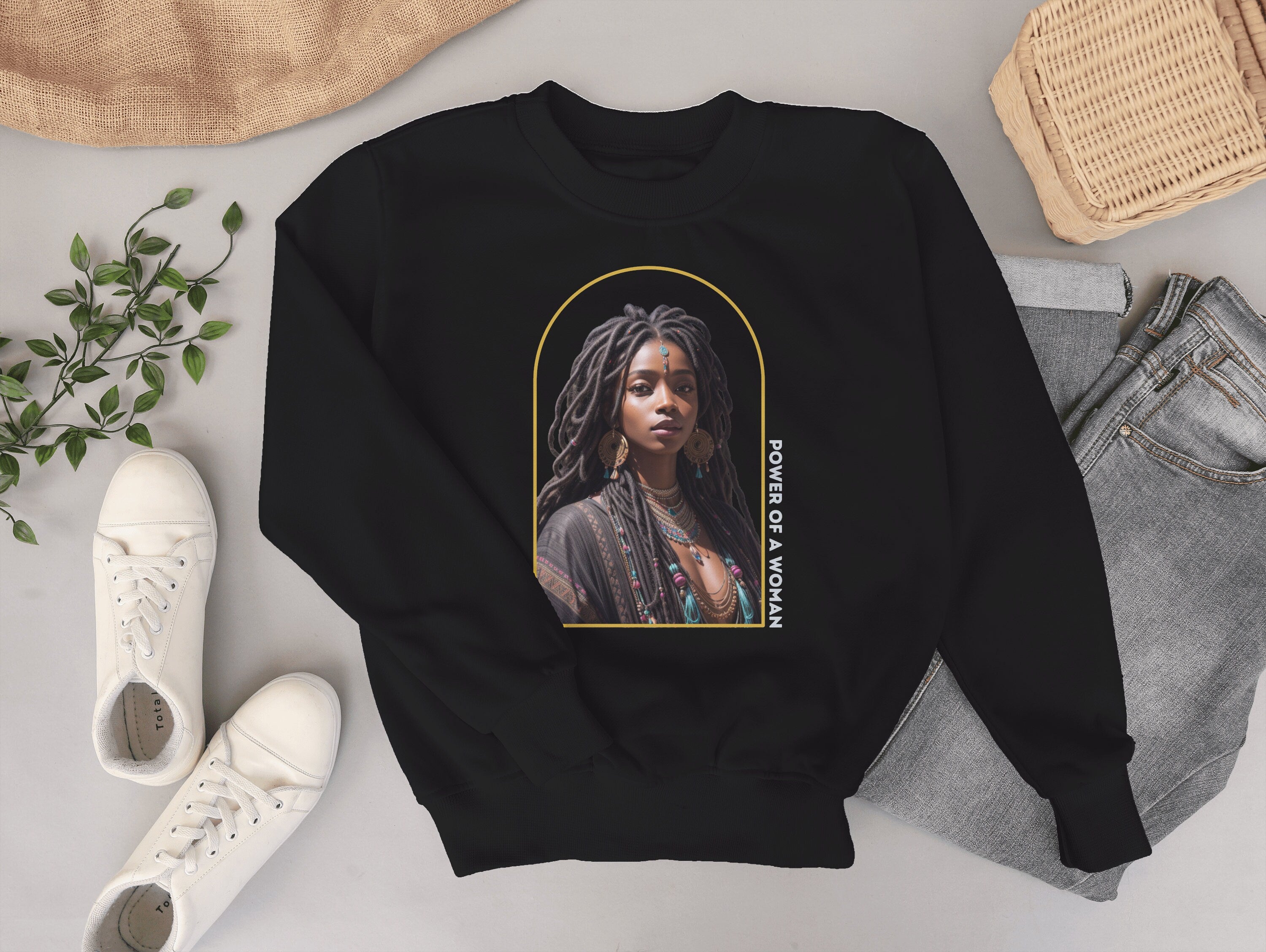 Power of a Woman Crewneck Sweatshirt