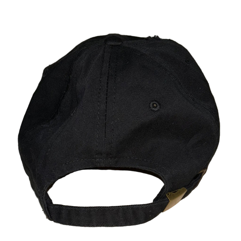 "The Bare Minimum is Dead" Embroidered Distressed Dad Hat