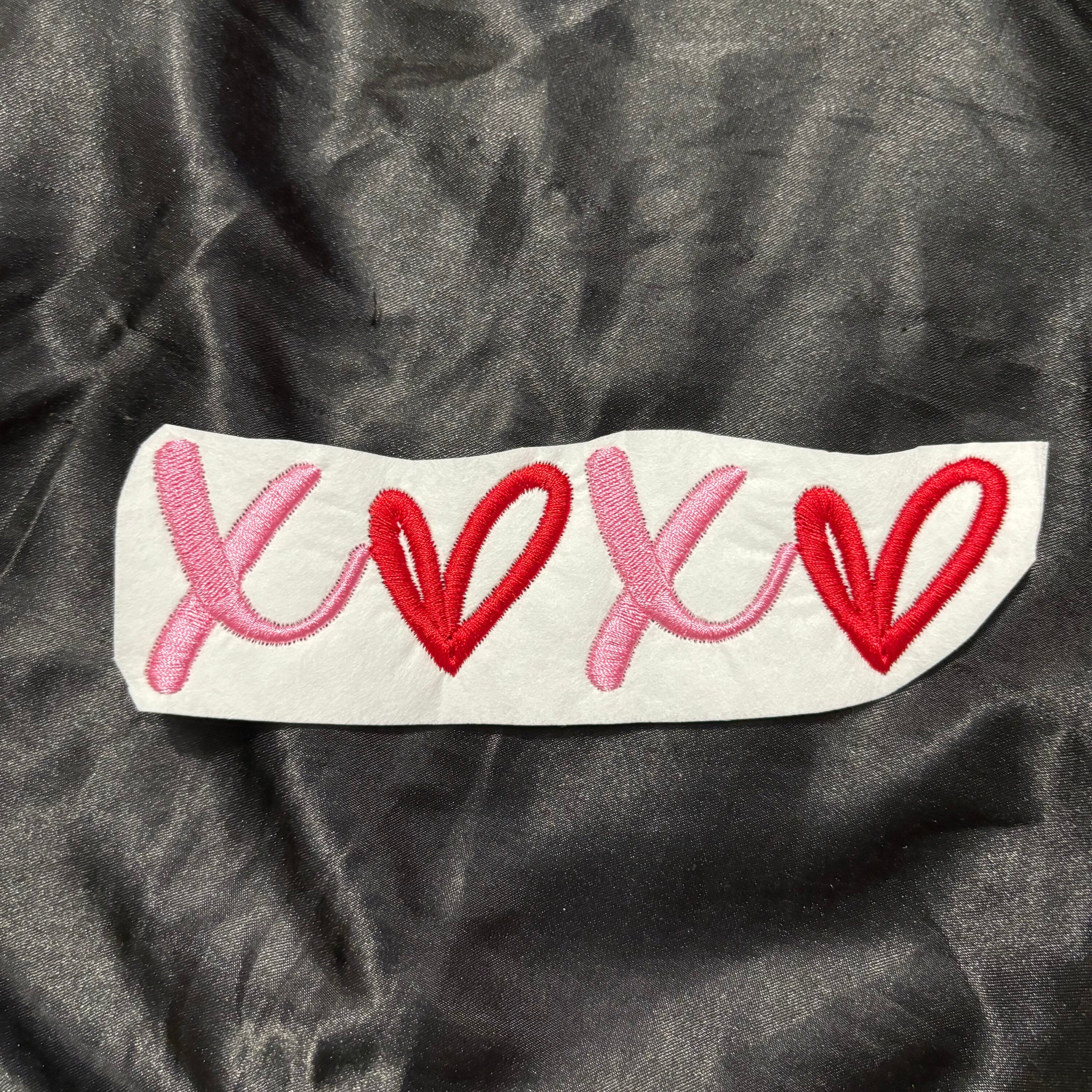Embroidered XOXO Valentine's Day Crewneck Sweatshirt
