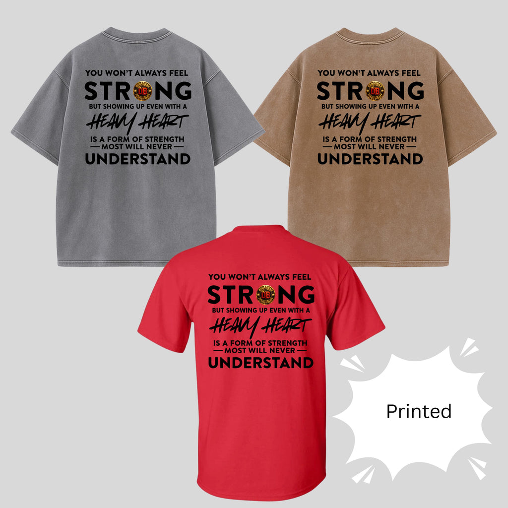 Broadnax Fitness Motivational Oversized Workout Shirt