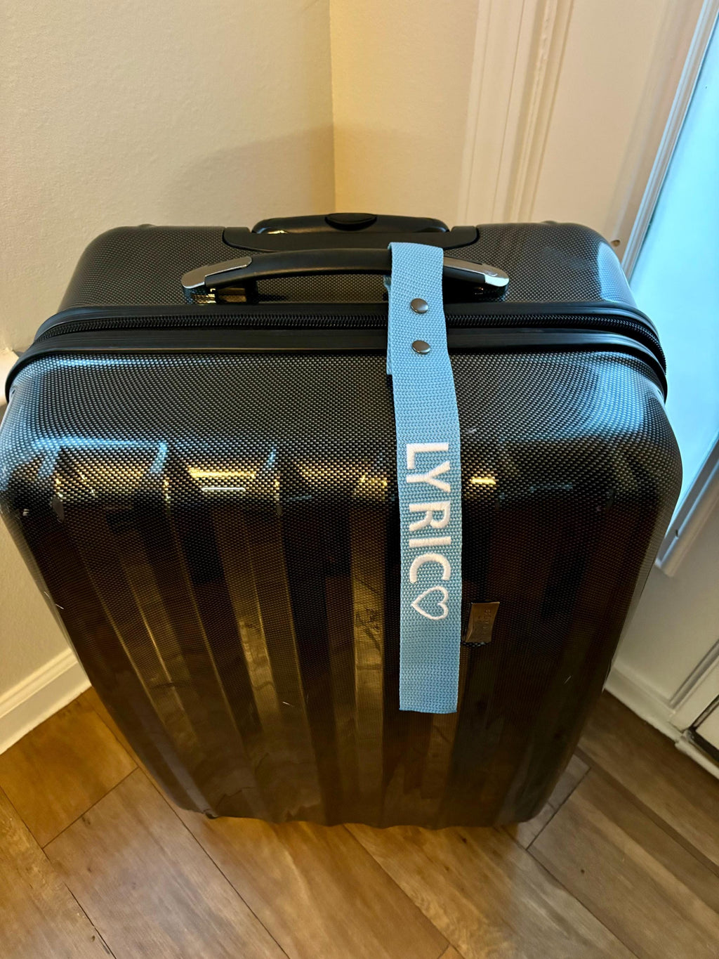 Personalized Embroidered Luggage Tag