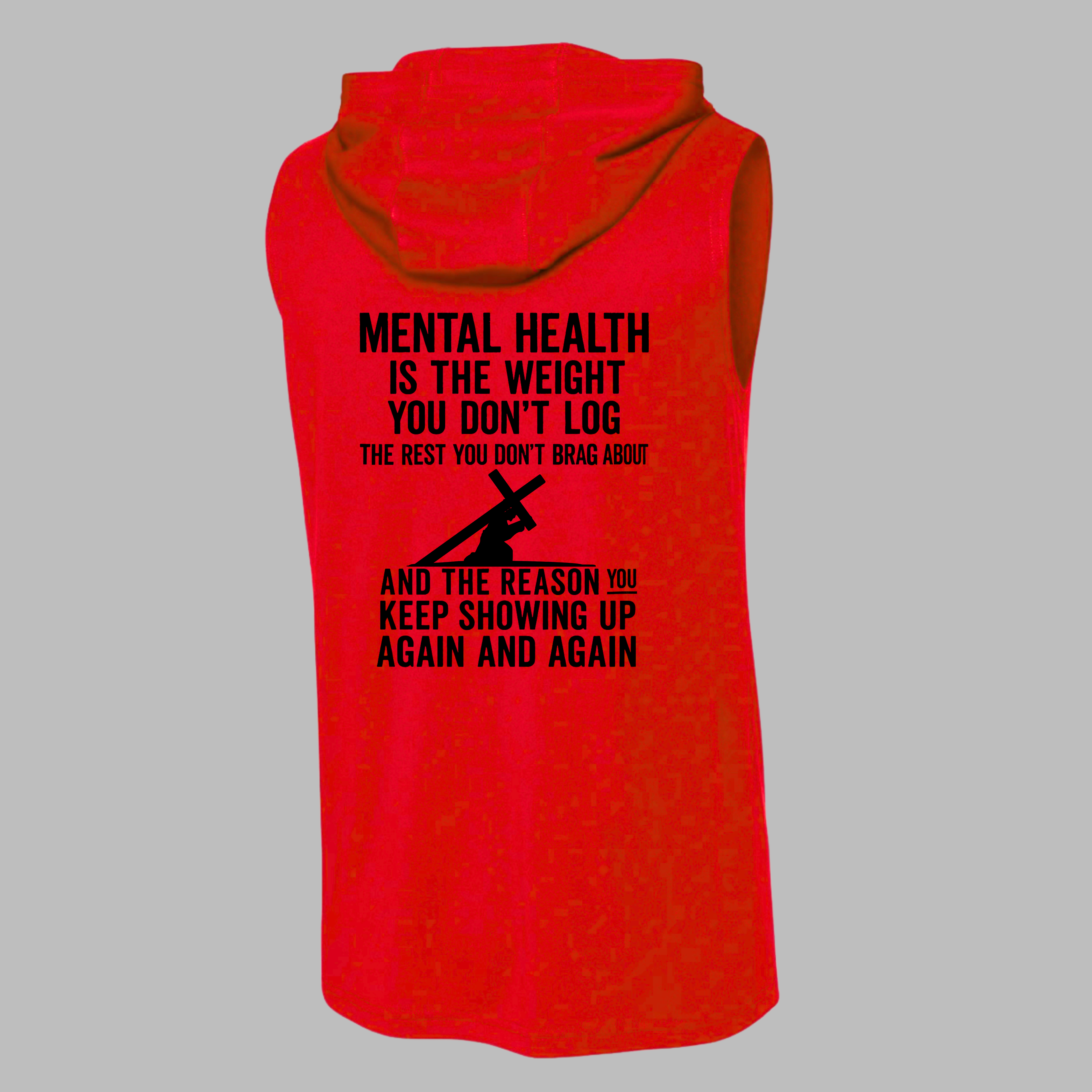 Broadnax Fitness Motivational Sleeveless Workout Hoodie