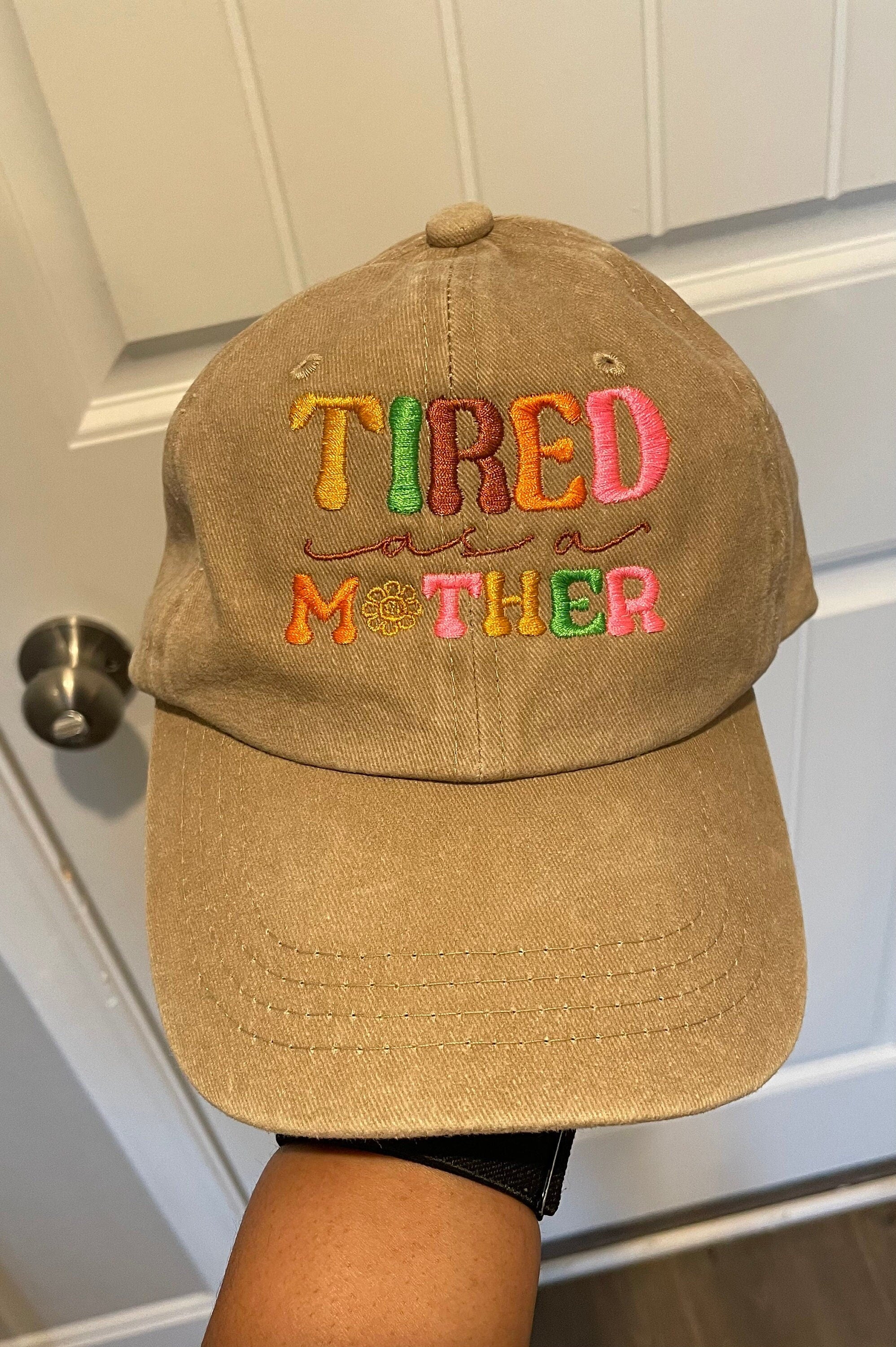 Satin Lined Ponytail Hat: Customizable Vintage Washed Cap