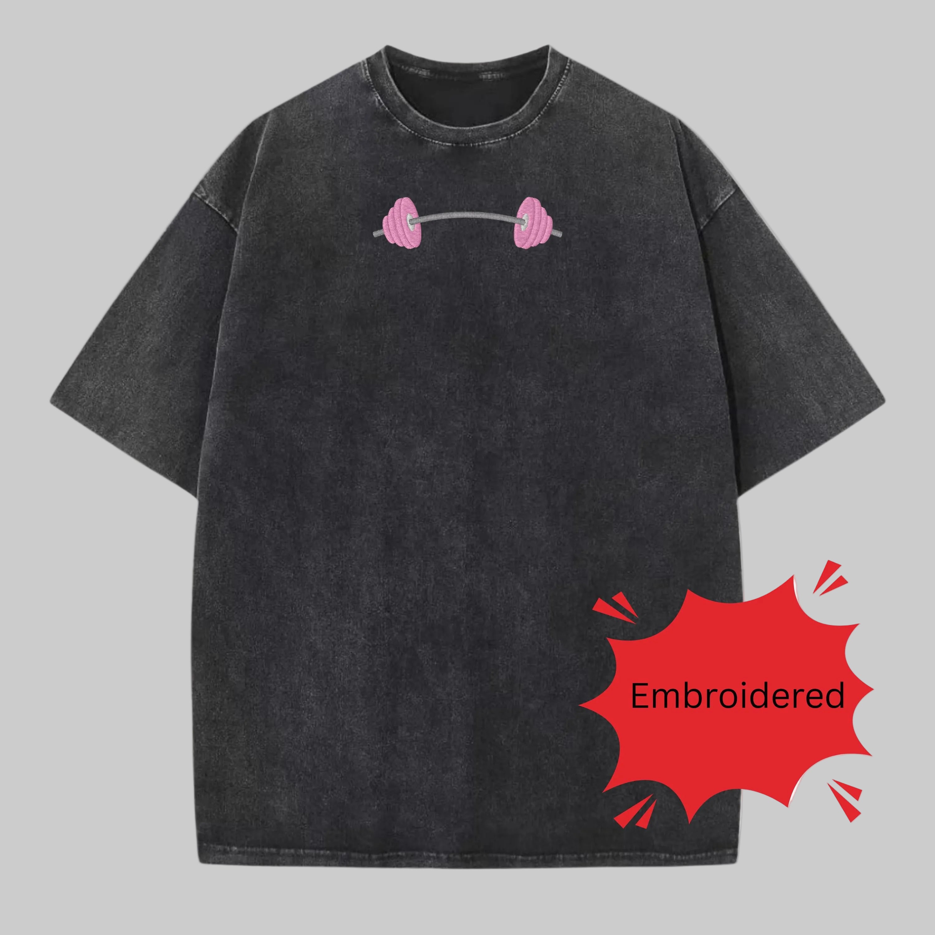 Magnificently Melanated Acid Wash Oversized T-Shirt
