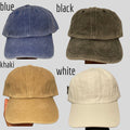 Satin Lined Ponytail Hat: Customizable Vintage Washed Cap