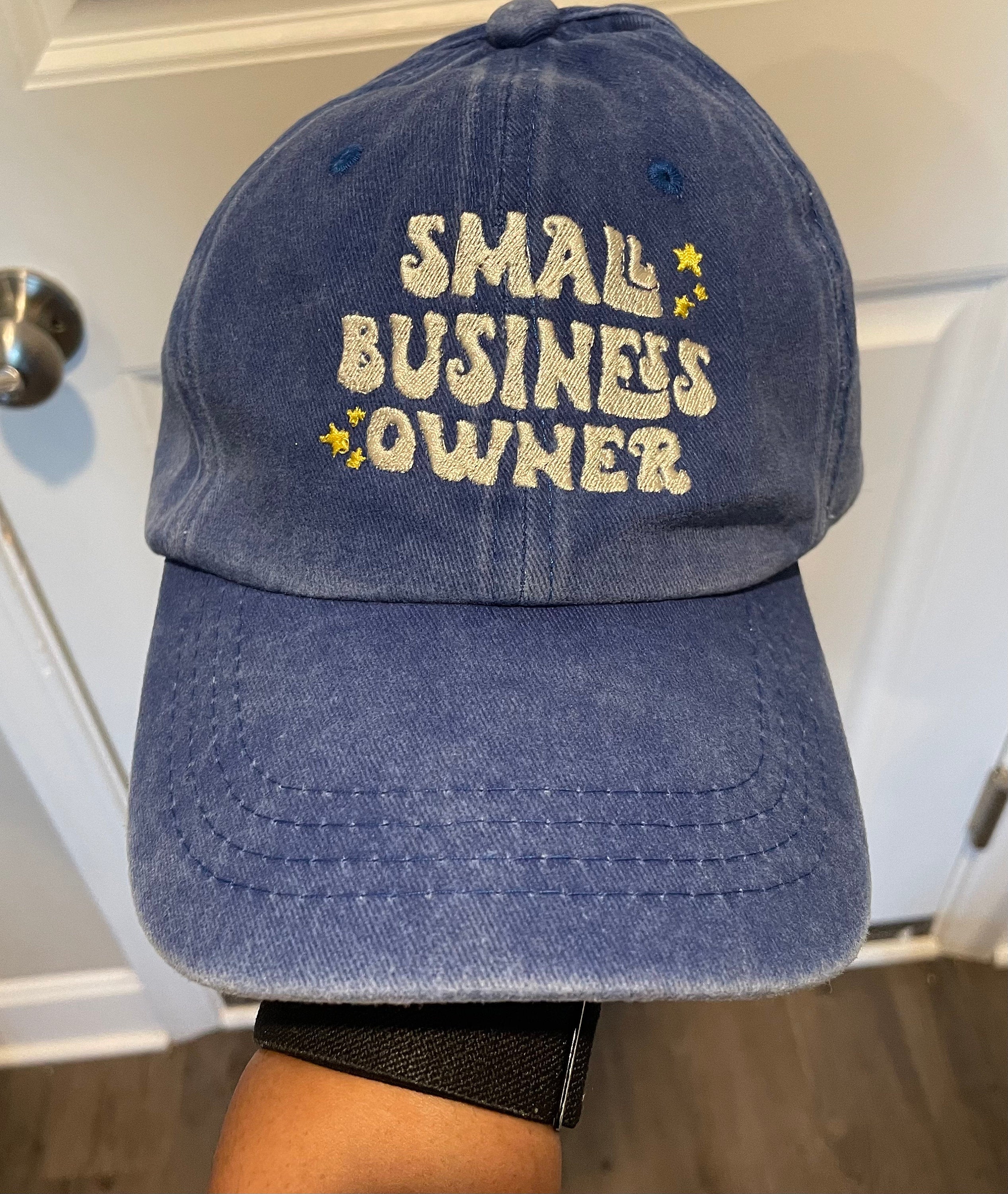 Satin Lined Ponytail Hat: Customizable Vintage Washed Cap