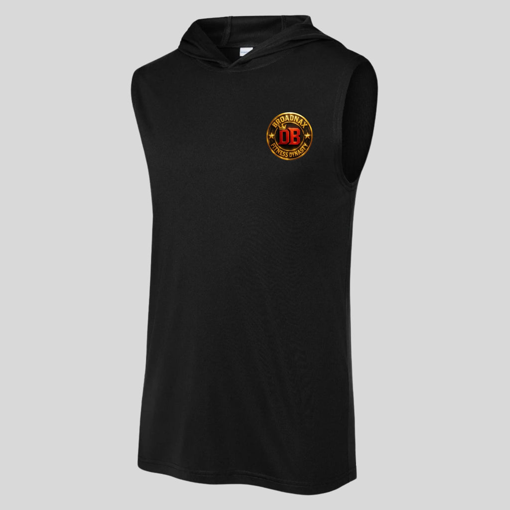 Broadnax Fitness Motivational Sleeveless Workout Hoodie