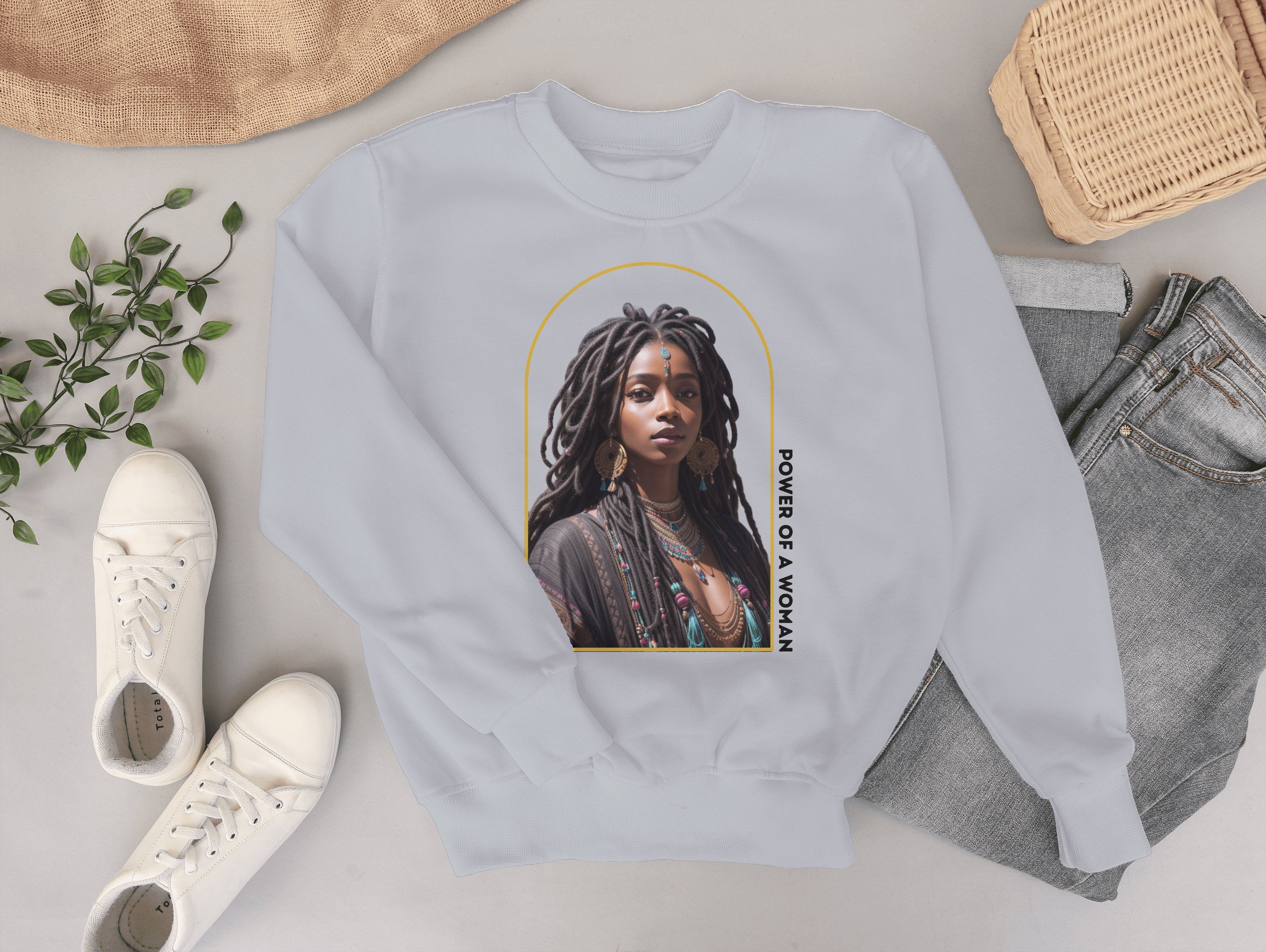 Power of a Woman Crewneck Sweatshirt